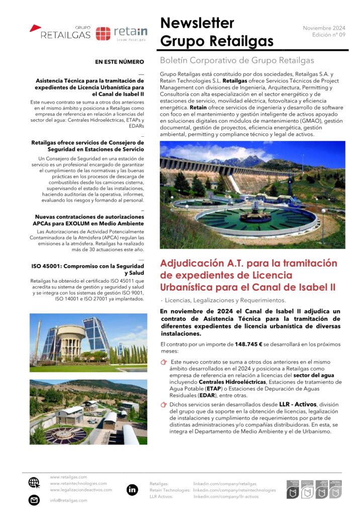 09 - NEWSLETTER RETAILGAS NOVIEMBRE 2024