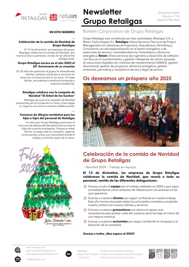 10 - NEWSLETTER RETAILGAS DICIEMBRE NAVIDAD 2024